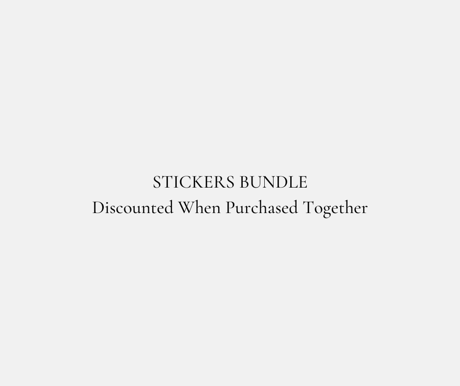 STICKERS BUNDLE- The Entire Set Of 96 Stickers Discounted 20%